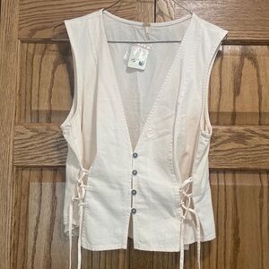 Free People Cotton Vest